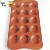 Cetakan Coklat Choco Macarons Silicomart