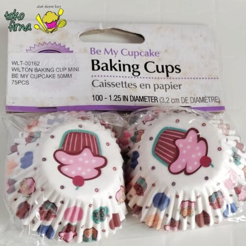 Cupcake Liner Baking Cup Mini - Be My Cupcake