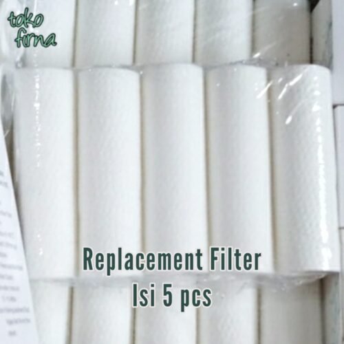 Replacement Filter Cartridge untuk Portable Shower Water Filter isi 5 pcs