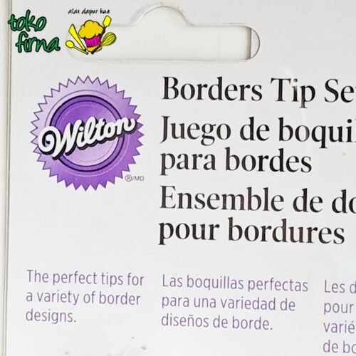 Spuit Set Border Tip Set Wilton Tips - 01
