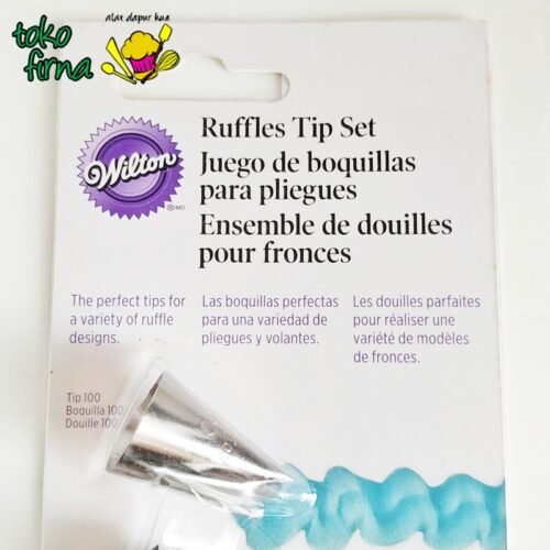 Spuit Set Ruffle Tip Set Wilton Tips - 02