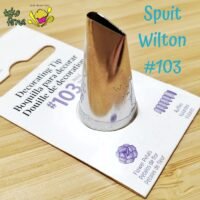 Spuit Wilton 103 Spuit Kelopak Mawar Spuit Mawar Spuit Petal Carded Biru