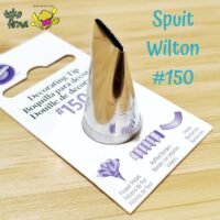 Spuit Wilton 150 Spuit Kelopak Mawar Spuit Mawar Spuit Petal Carded Biru
