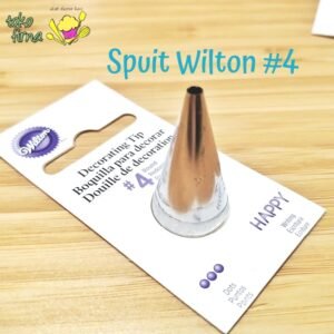 Spuit Wilton 4 Spuit Bulat Spuit Menulis Spuit Round Spuit Writing Spuit Tulisan Carded Biru