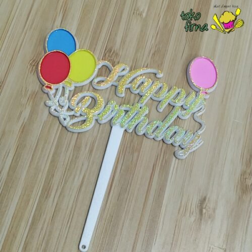 Ucapan Ulang Tahun Happy Birthday Topper Kue Ulang Tahun